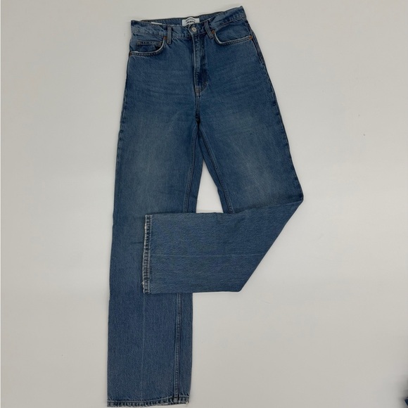 Reformation Blue Straight Leg Women's Jeans
